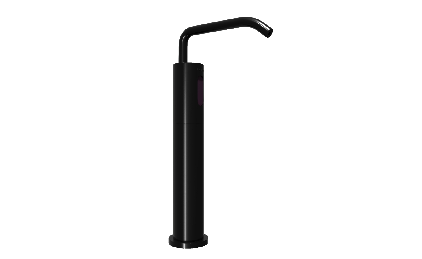 Premium black counter mounted automatic soap dispenser