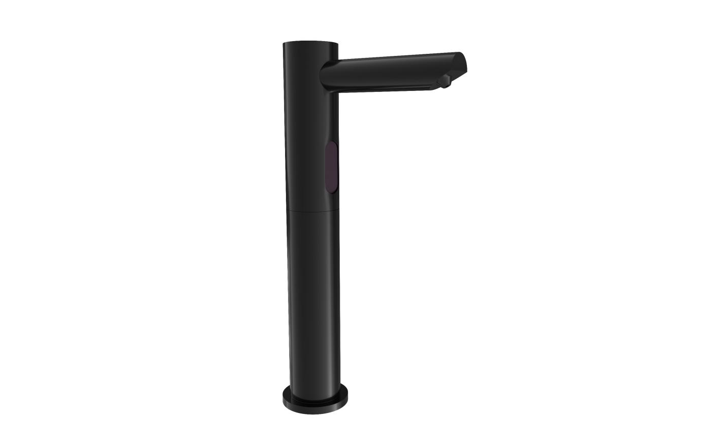 Premium black counter mounted automatic soap dispenser