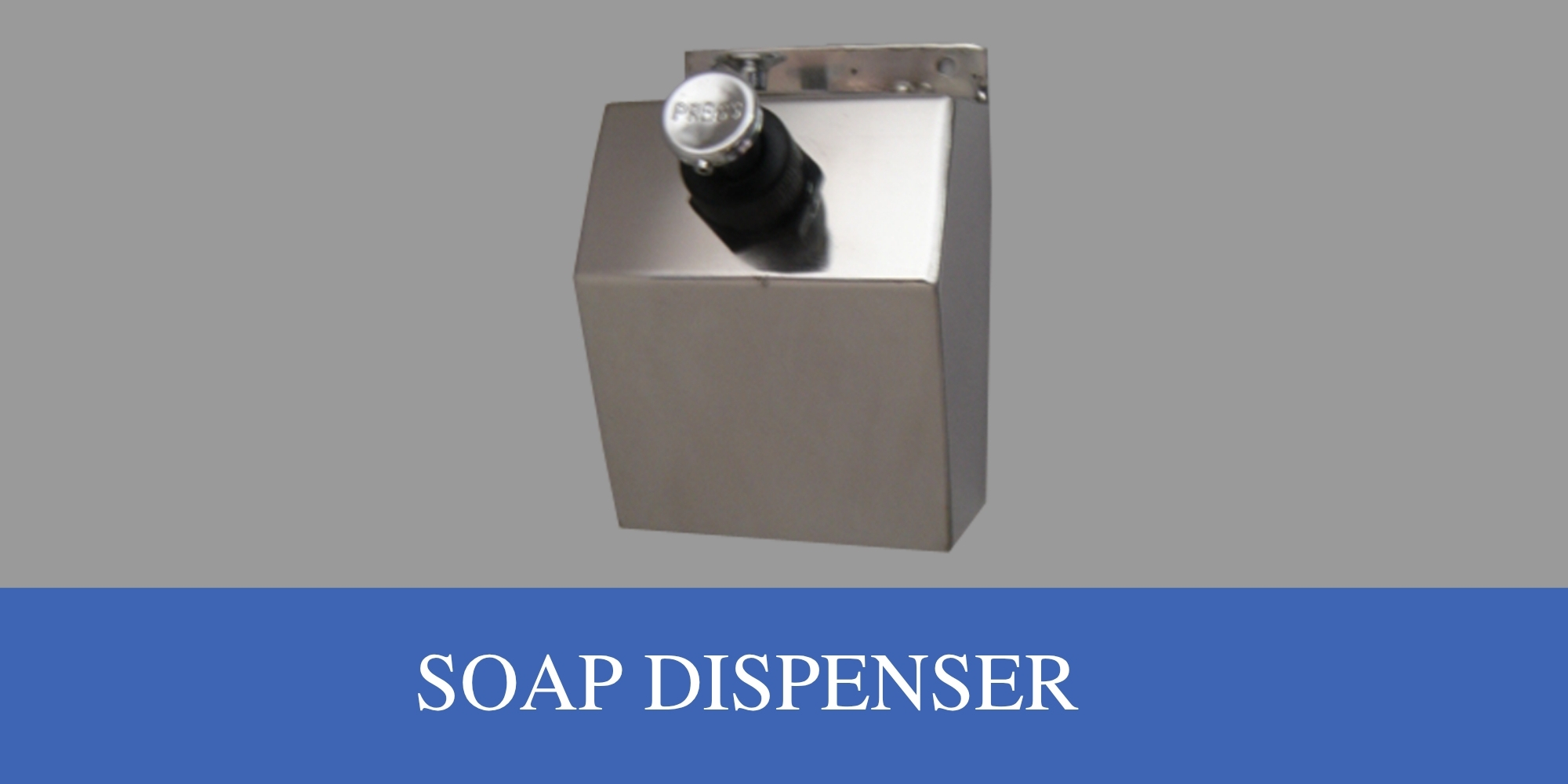 Askon's first stainless steel soap dispenser launched in 1985