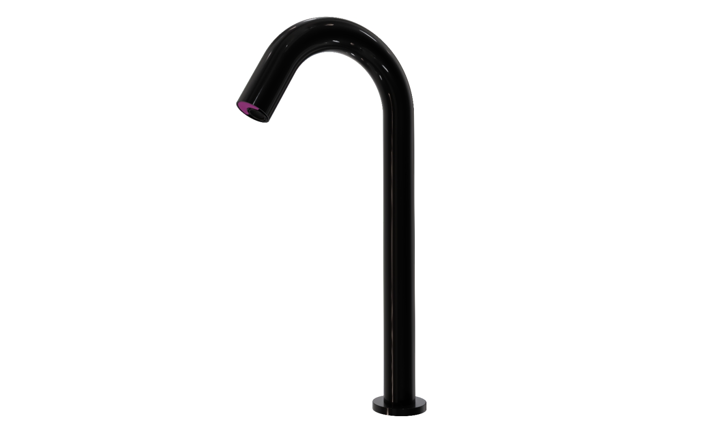 Tall Matt Black Touchless Sensor Tap by Askon