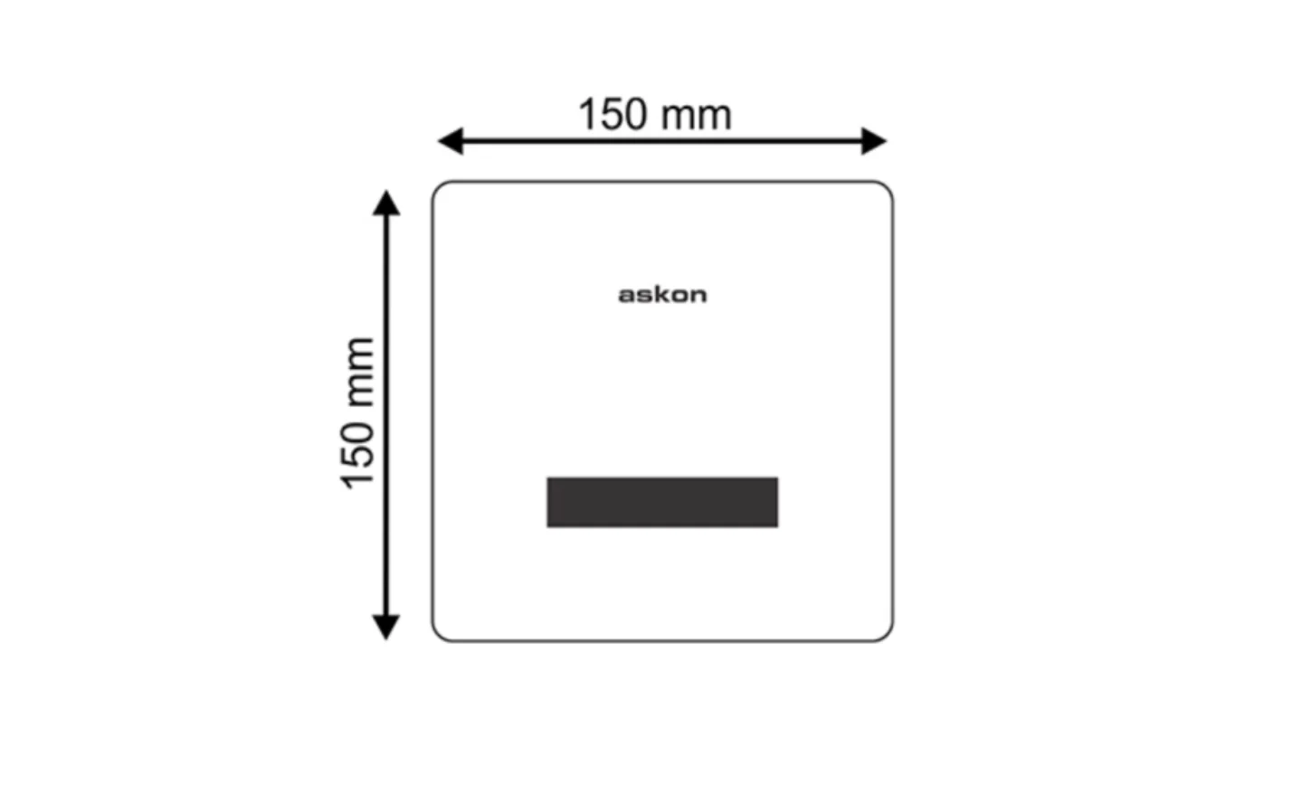 sensor urinal flush valve