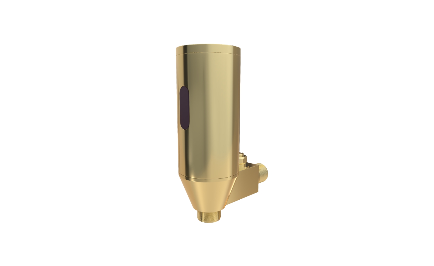 Champaign Gold Wall Mounted Urinal Sensor – ASU-40B-CG Front View