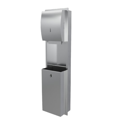 2-in-1 Stainless Steel Recessed Panel  