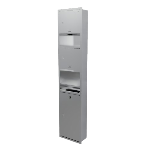 3 in 1 Stainless Steel Recessed Panel 