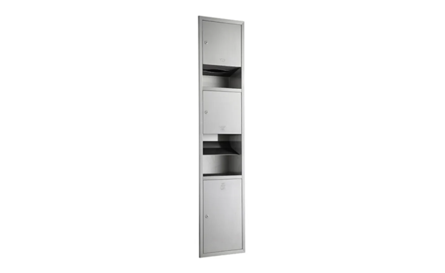 3 in 1 Stainless Steel Recessed Panel  view 2