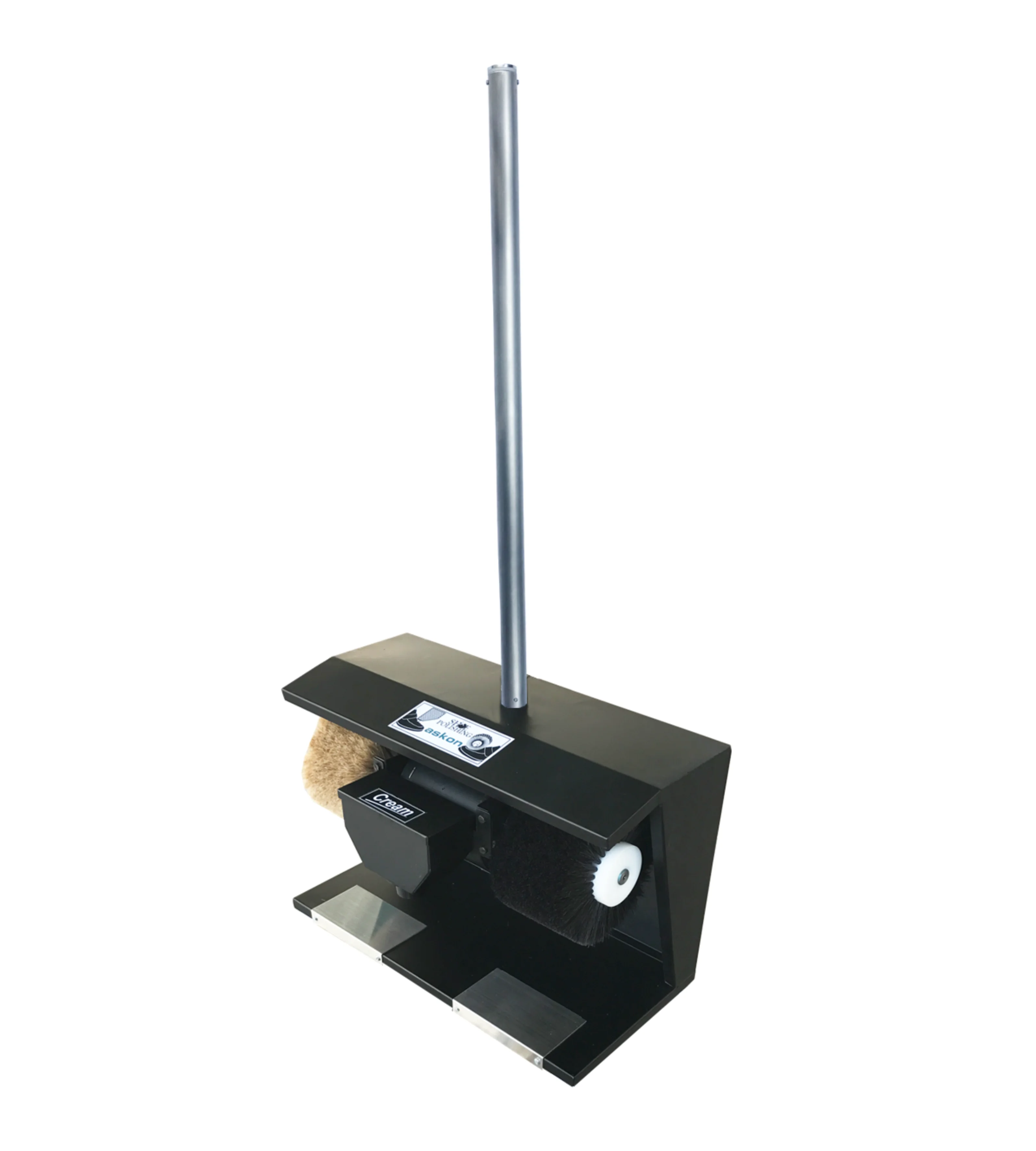 Shoe Polish Machine with Stainless Steel Support Bar