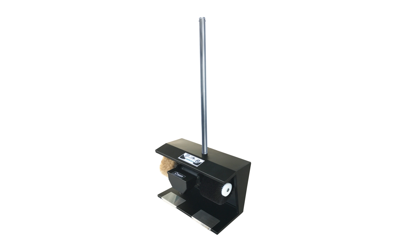 Shoe Polish Machine with Stainless Steel Support Bar