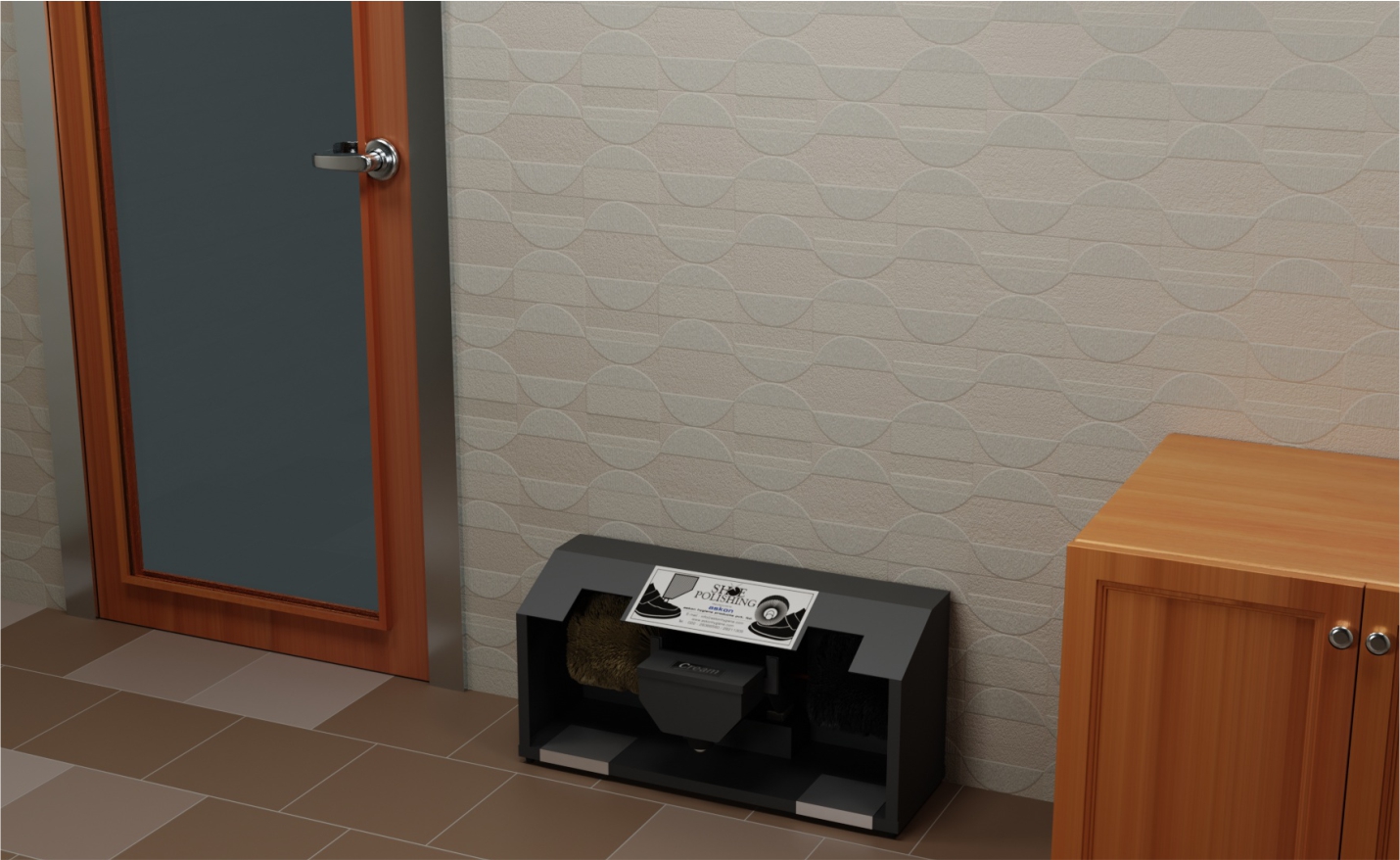 Automatic Shoe Shine & Polishing Machine view 2