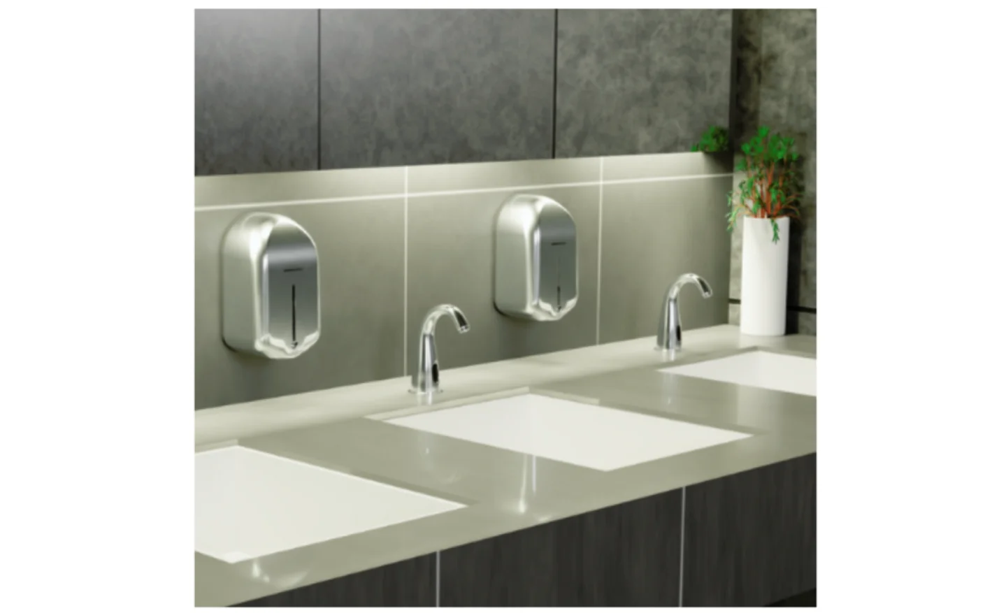 Automatic Stainless Steel Soap Dispenser view 3