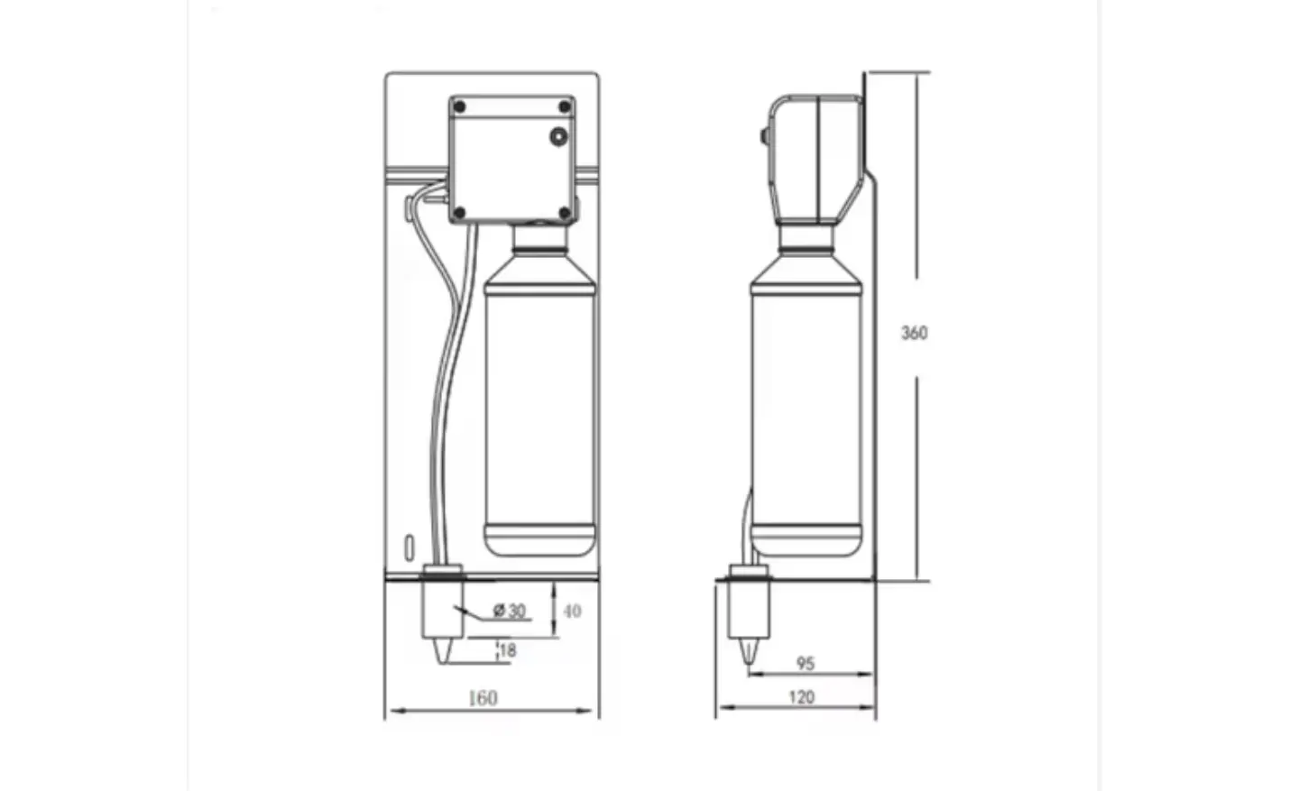Behind Mirror Soap Dispensers view 2