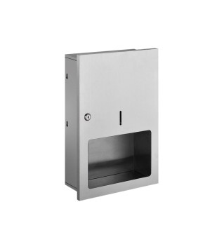     Concealed Stainless Steel Paper Towel Dispenser 
