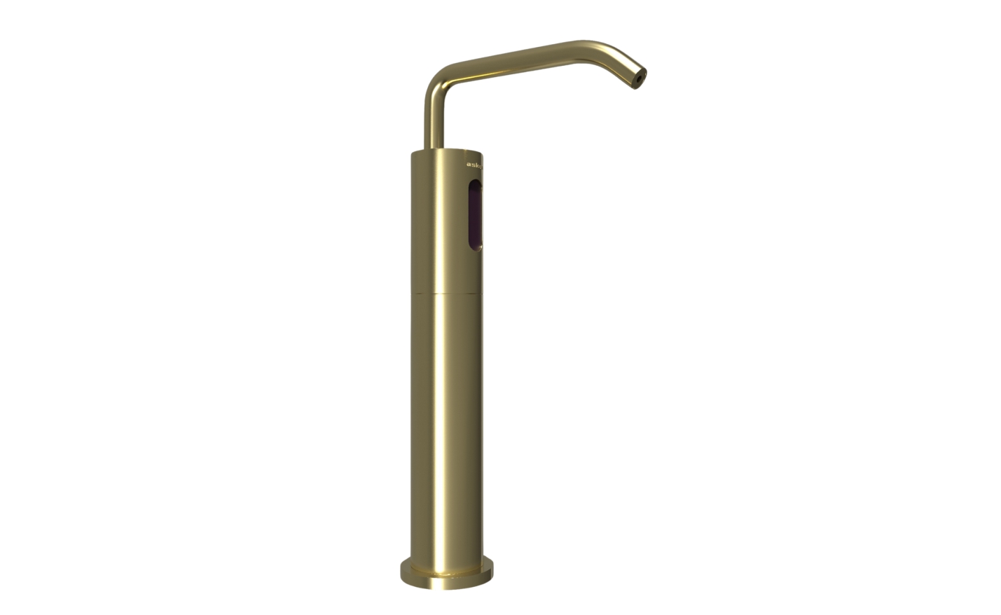 Counter Mounted Automatic Soap Dispensers in Champaign Gold