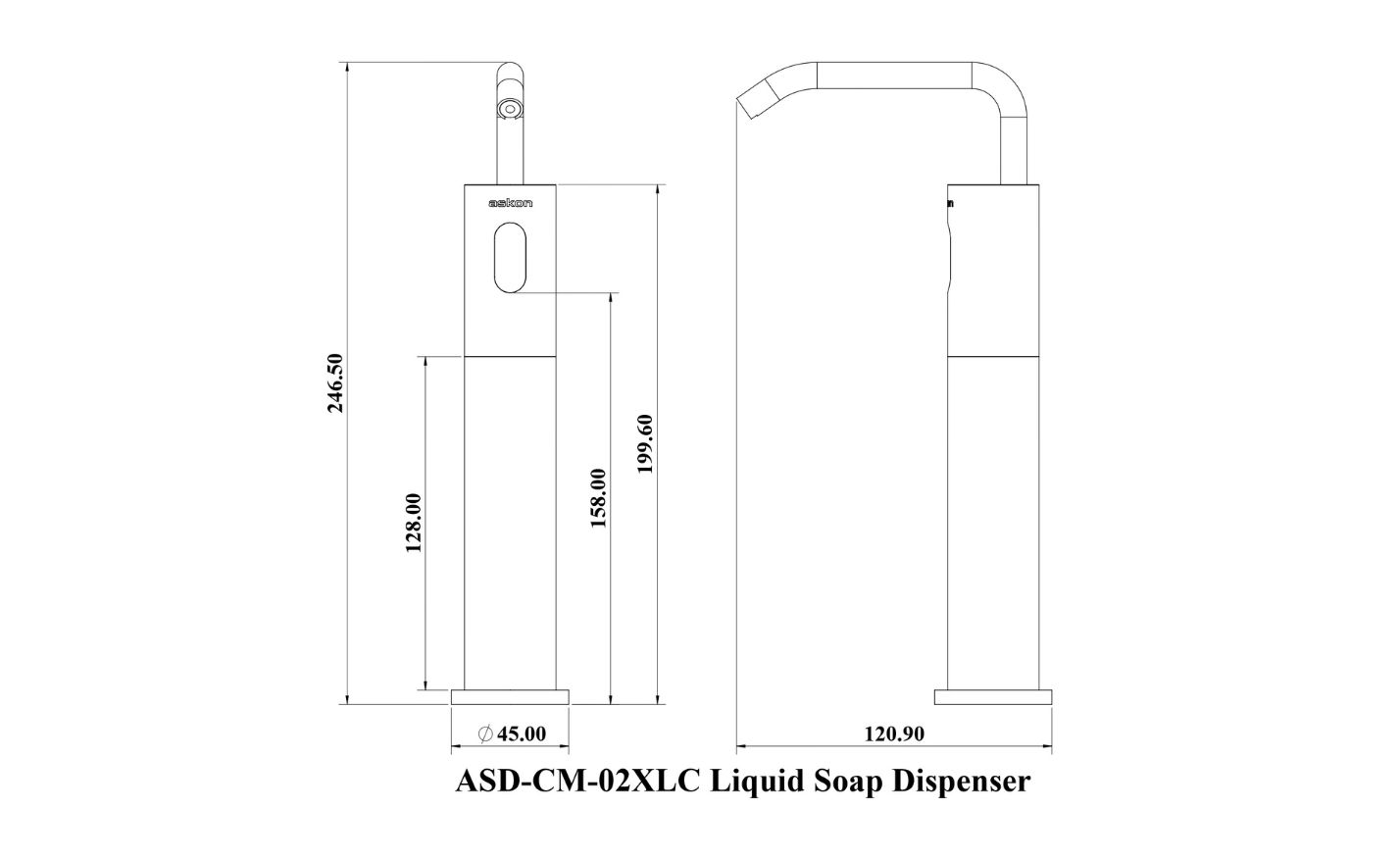Counter Mounted Automatic Soap Dispensers view 2