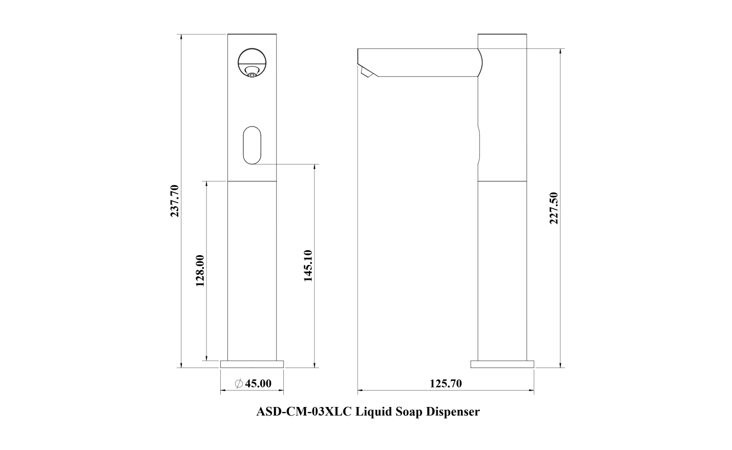 Counter Mounted Automatic Soap Dispensers view 2