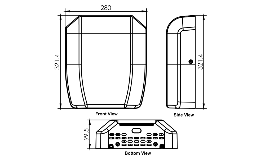 Dura Slim Pro Hand Dryer                       view 4