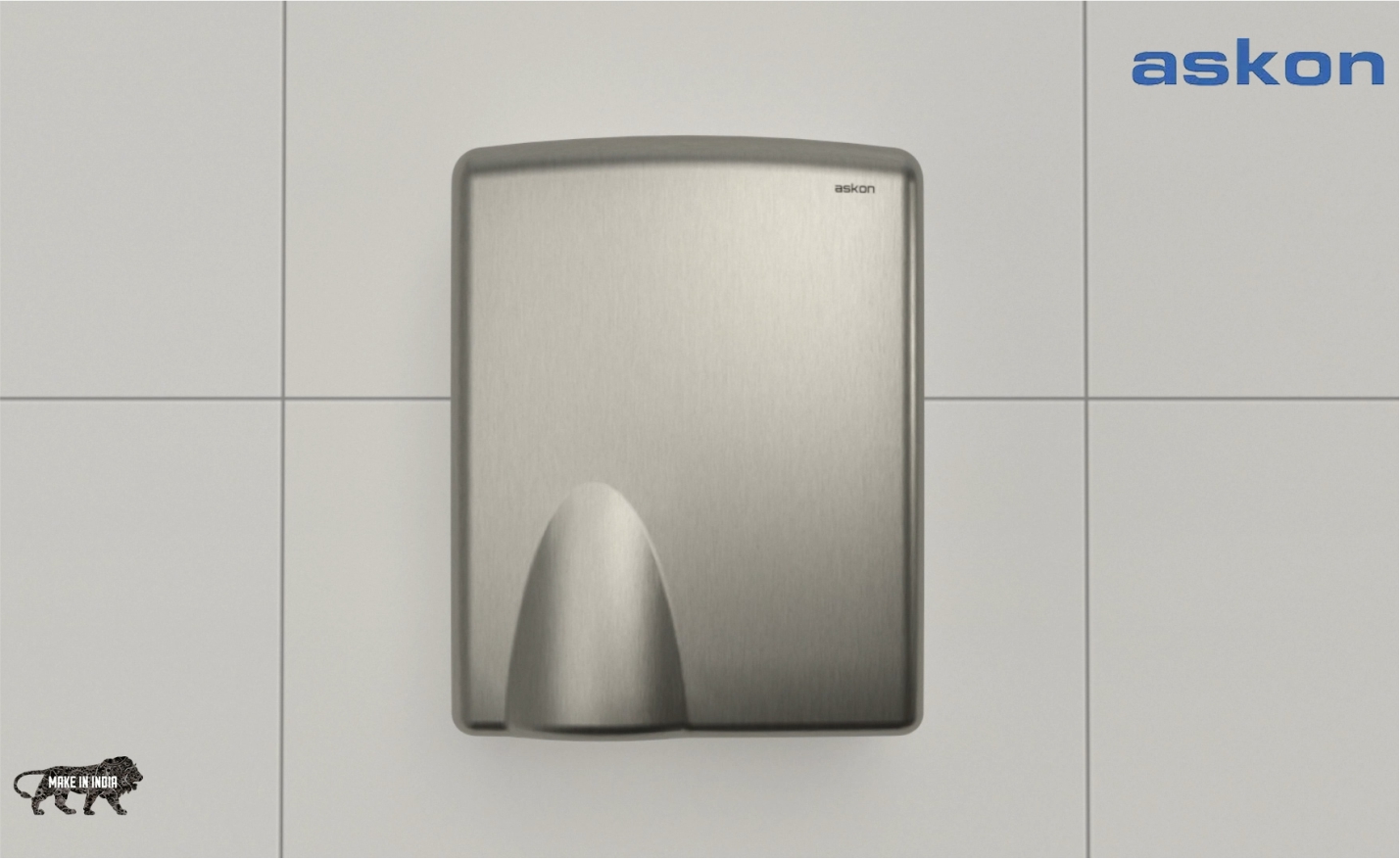 InstaJet Hand Dryer SS Brush Finish view 2