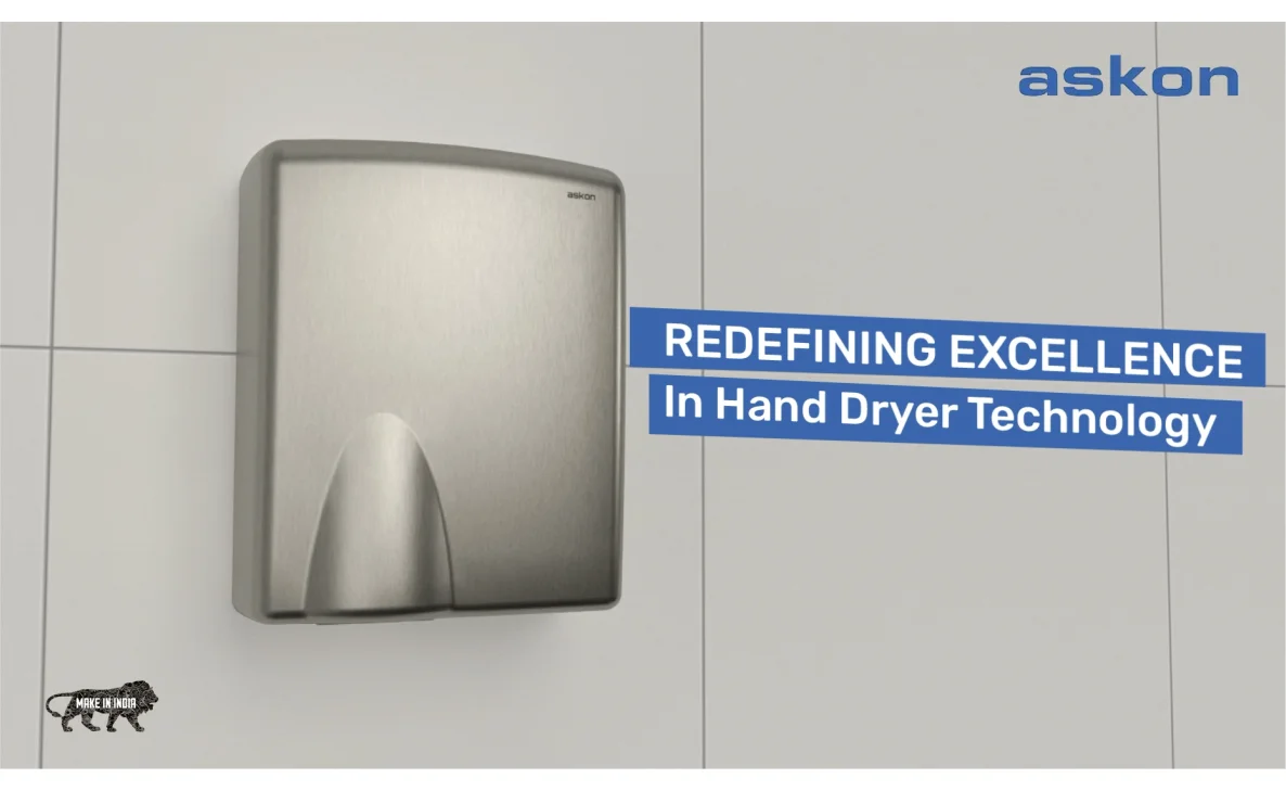 InstaJet Hand Dryer SS Brush Finish