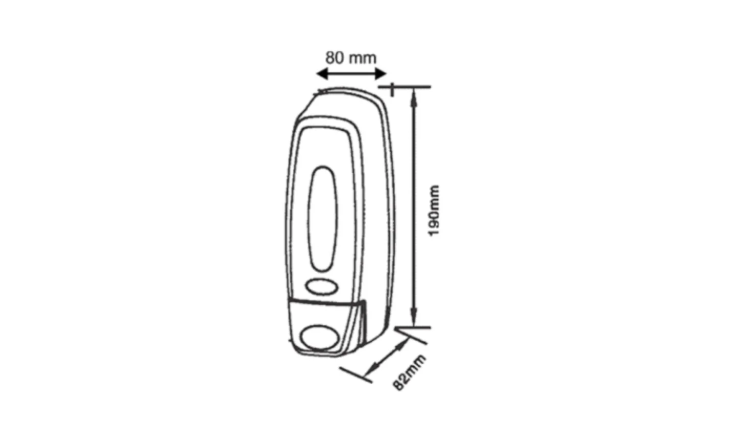 Liquid Soap Dispenser  view 2