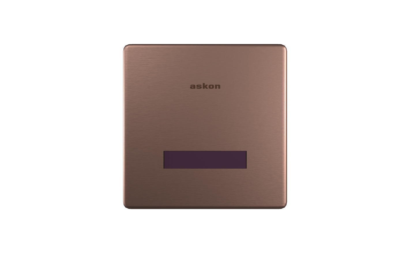 Sensor Urinal Brush Rose Gold