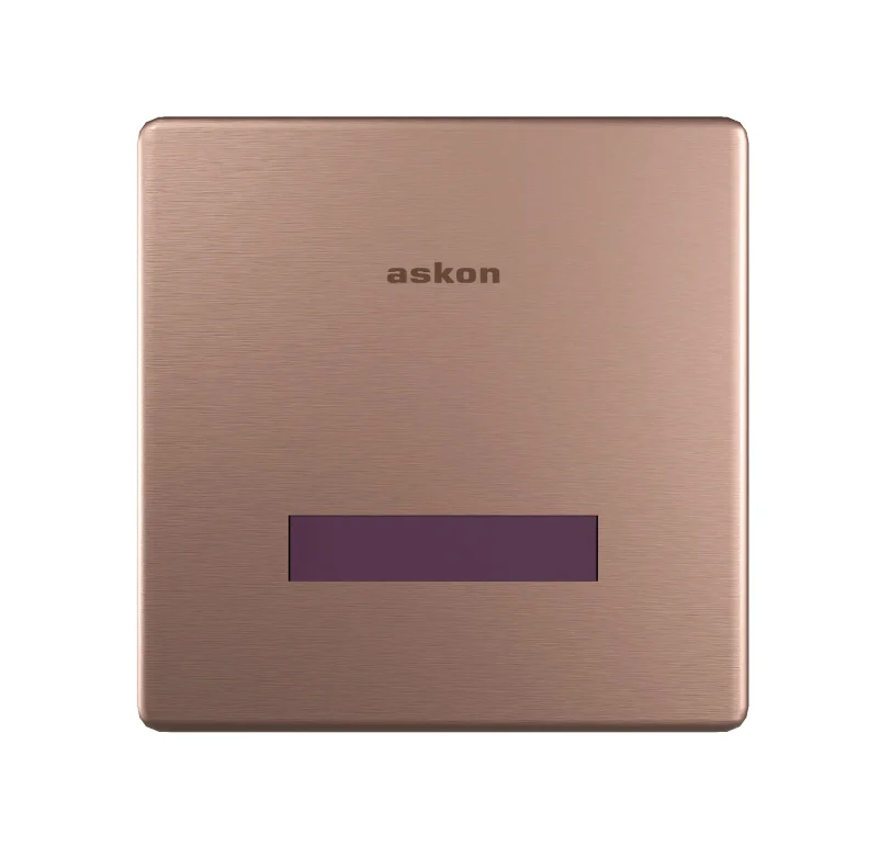 Sensor Urinal Brush Rose Gold