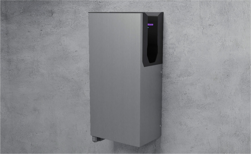 Stainless Steel Dual Jet Hand Dryer  view 3