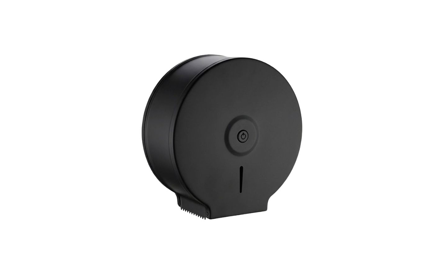 Stainless steel jumbo roll tissue dispenser in Black