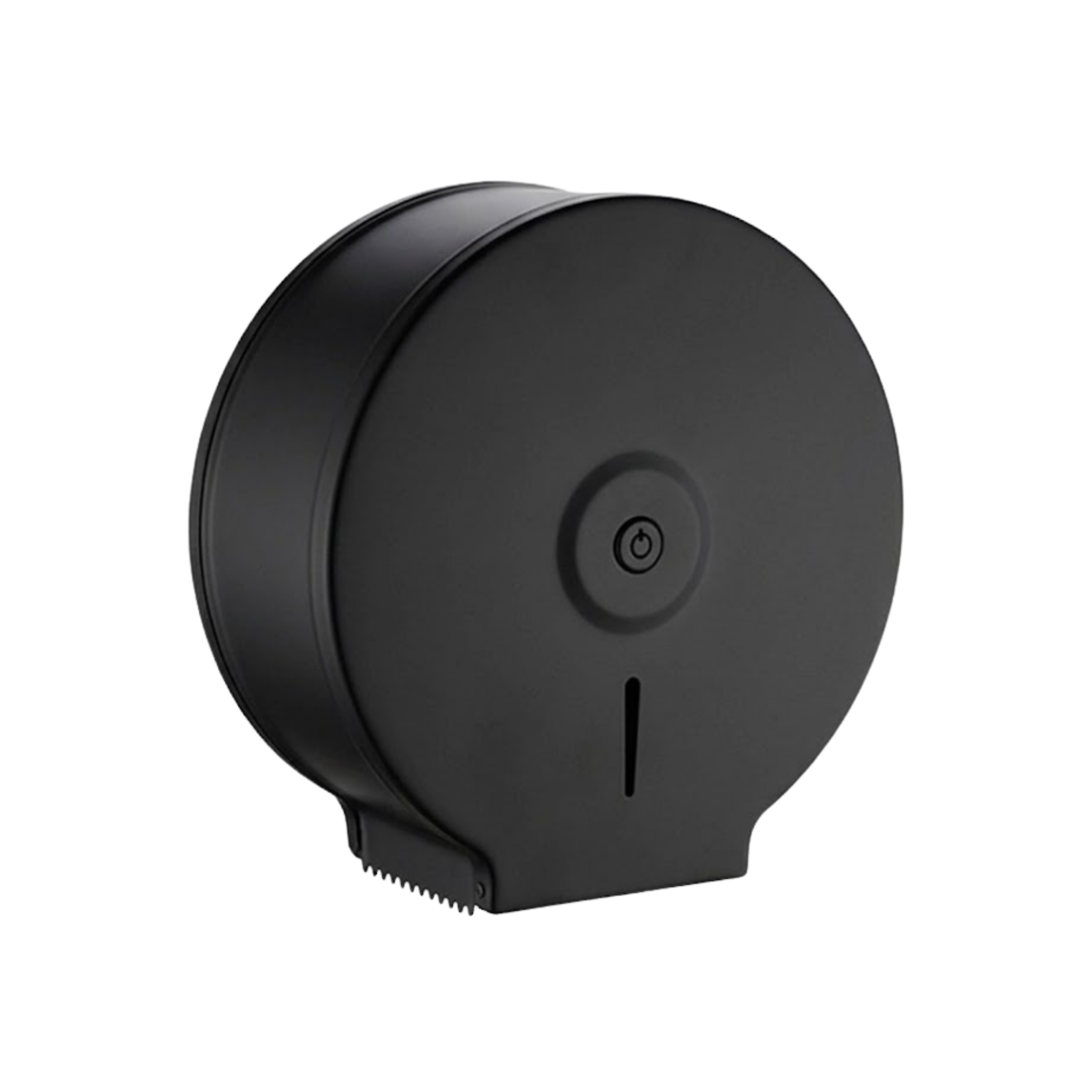 Stainless steel jumbo roll tissue dispenser in Black
