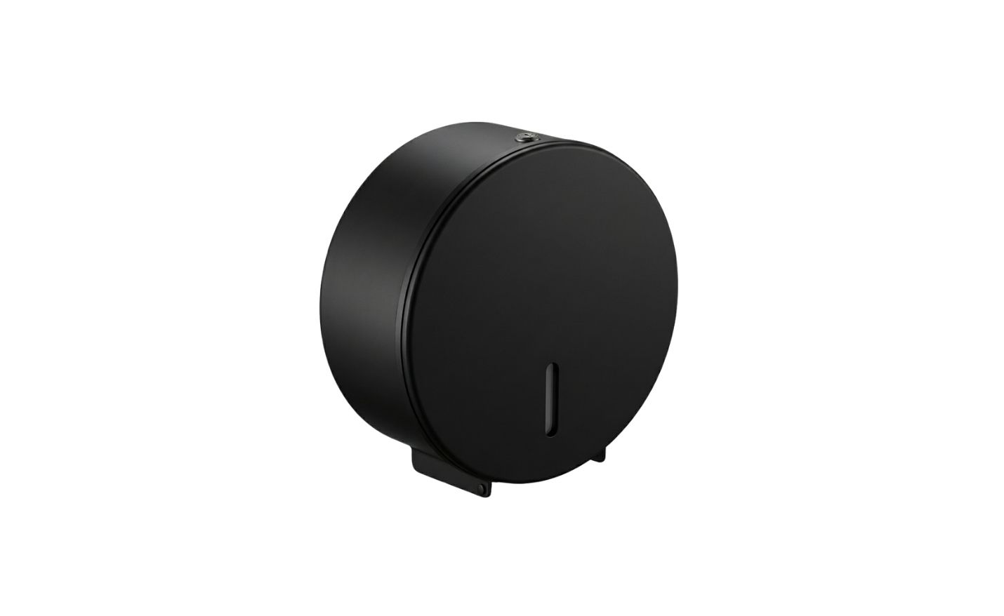 SS Jumbo Roll Tissue Dispenser in Black