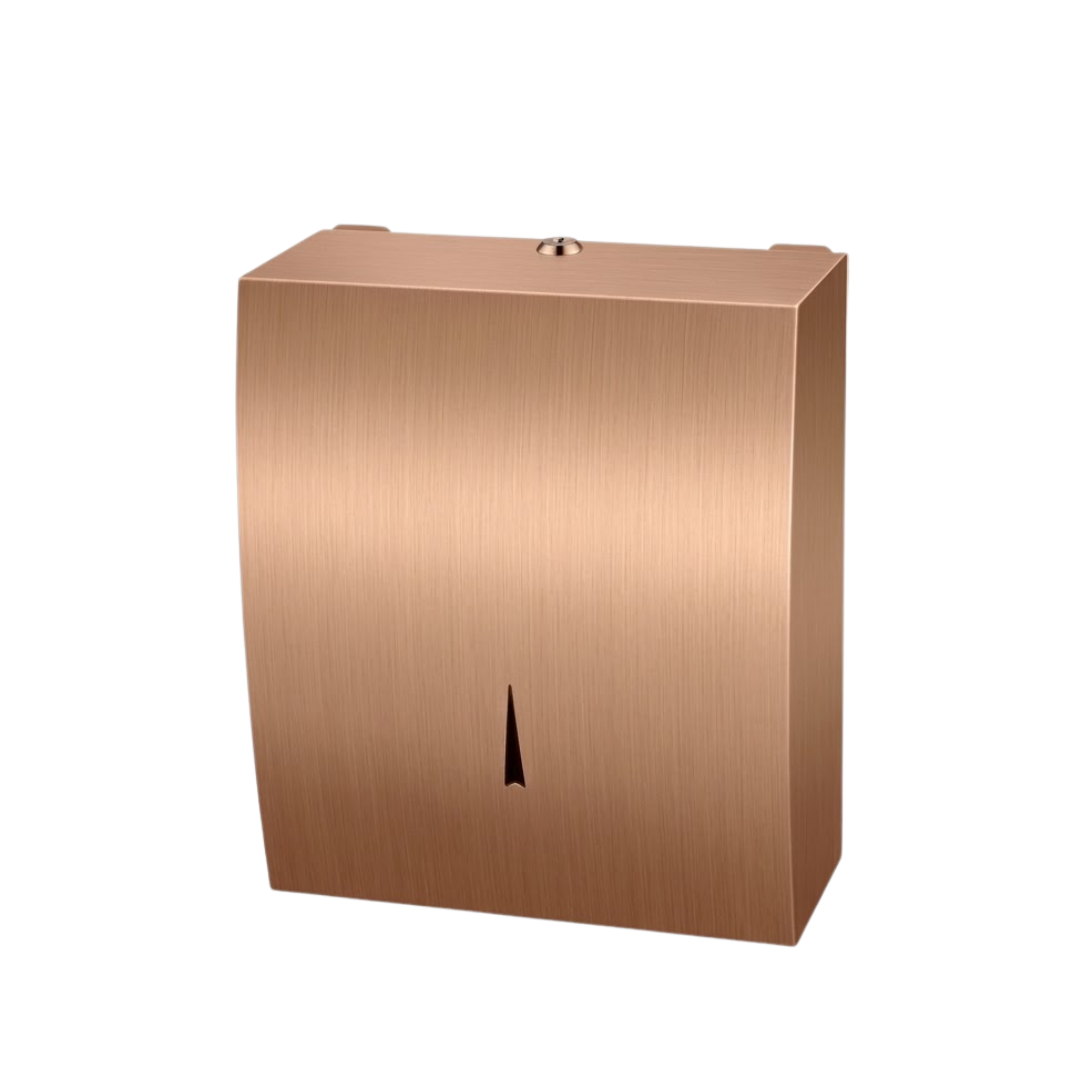 Stainless Steel Paper Towel Dispensers in Rose Gold (Large)