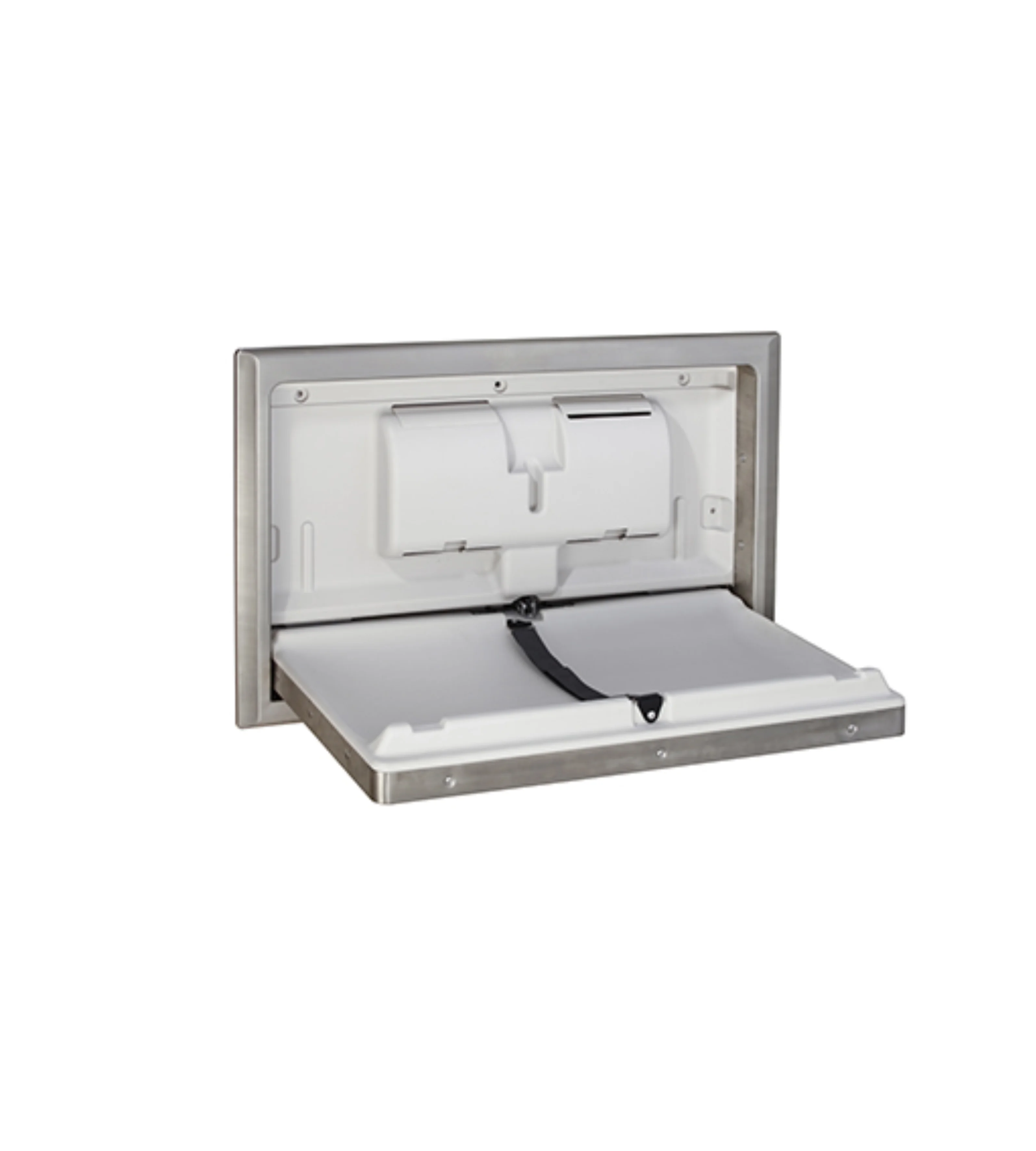 Stainless Steel Recessed Baby Changing station