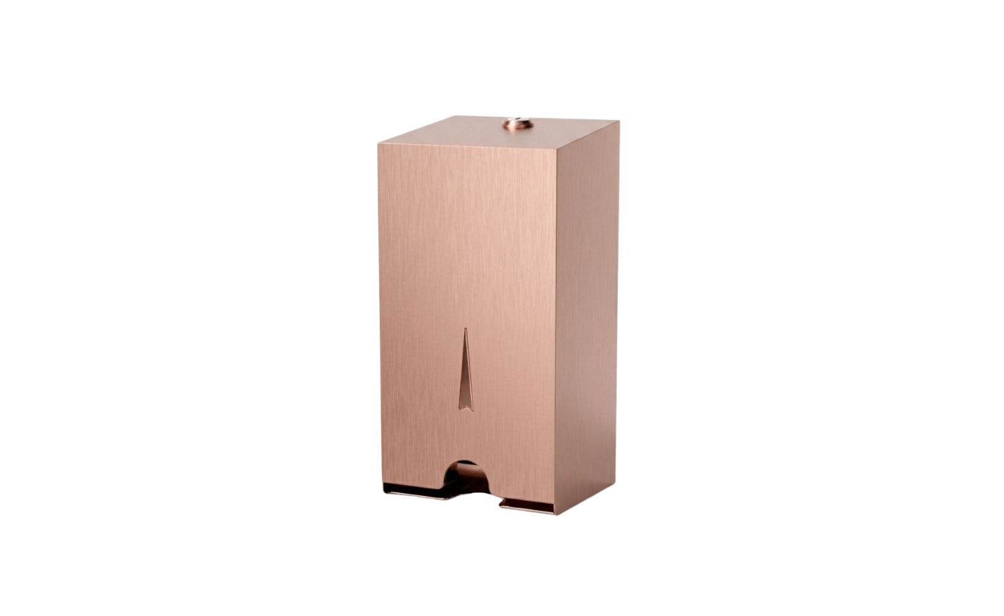 Stainless Steel Sanitary Napkin Dispenser in Rosegold