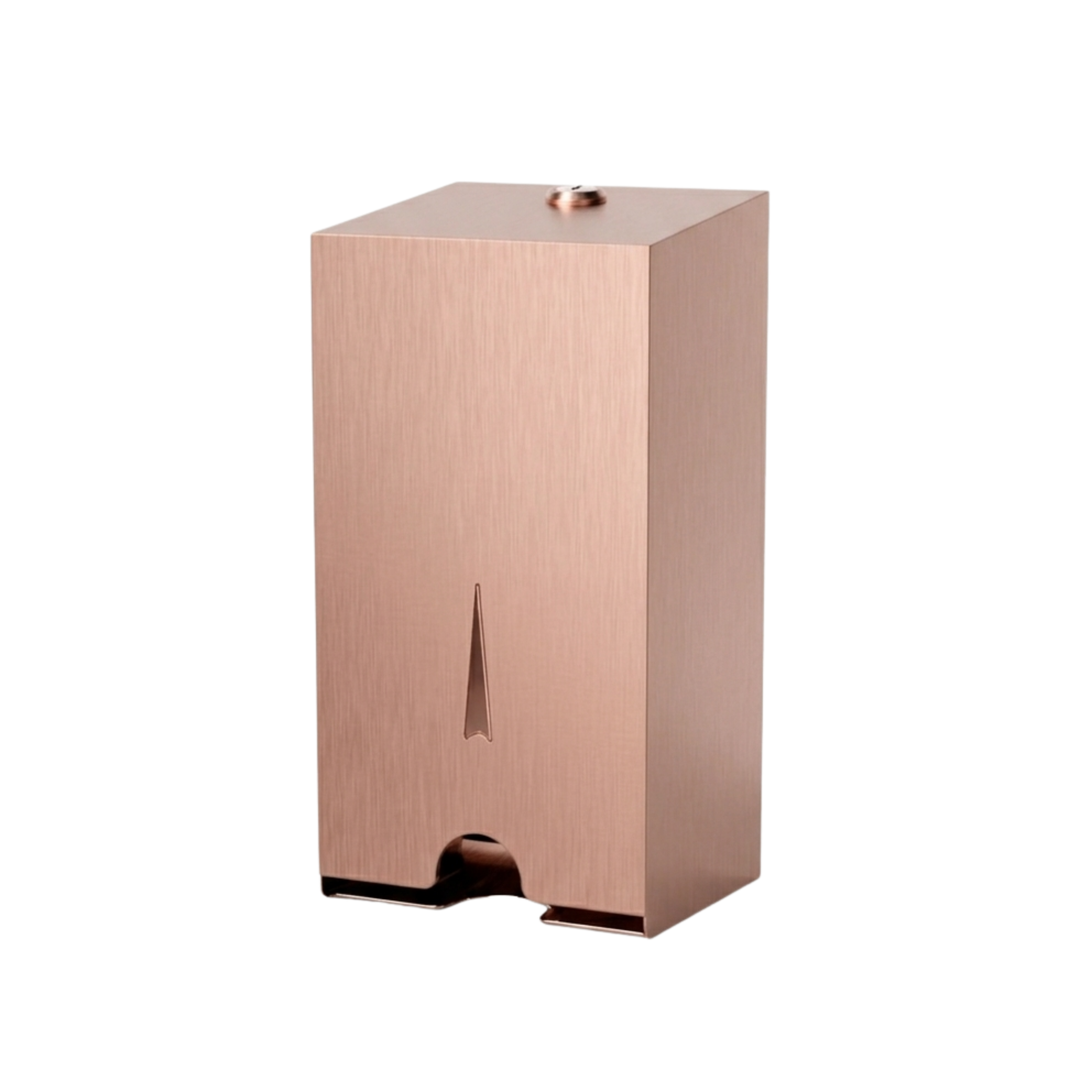 Stainless Steel Sanitary Napkin Dispenser in Rosegold