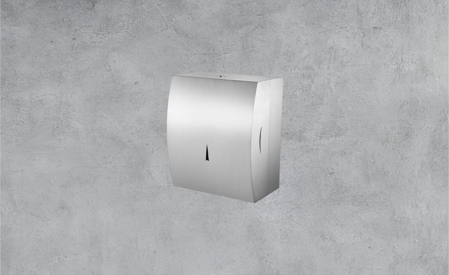    Stainless steel sensor auto cut paper towel dispenser