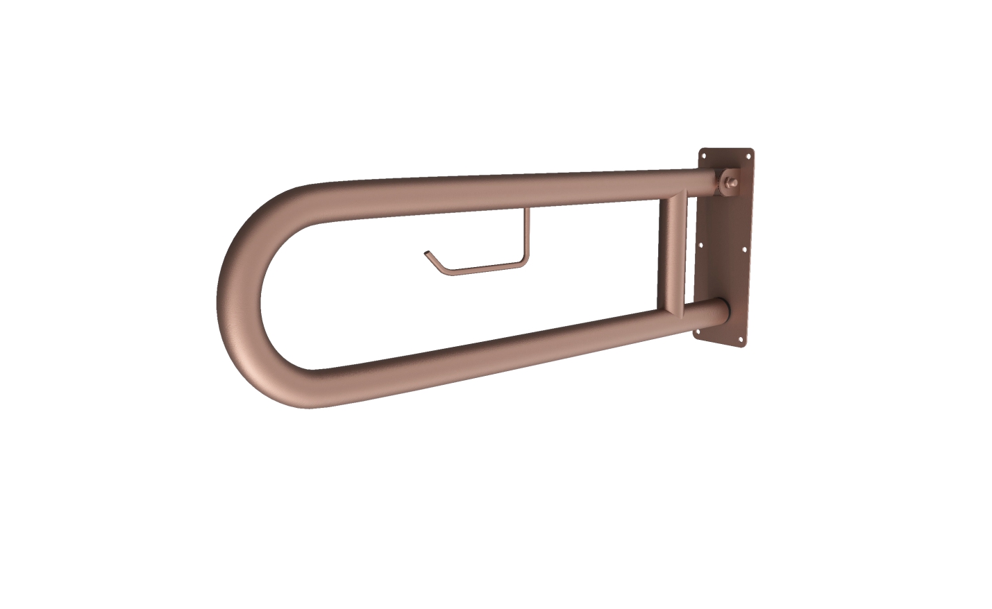 Swing Handicap Grab Bar in Rose Gold