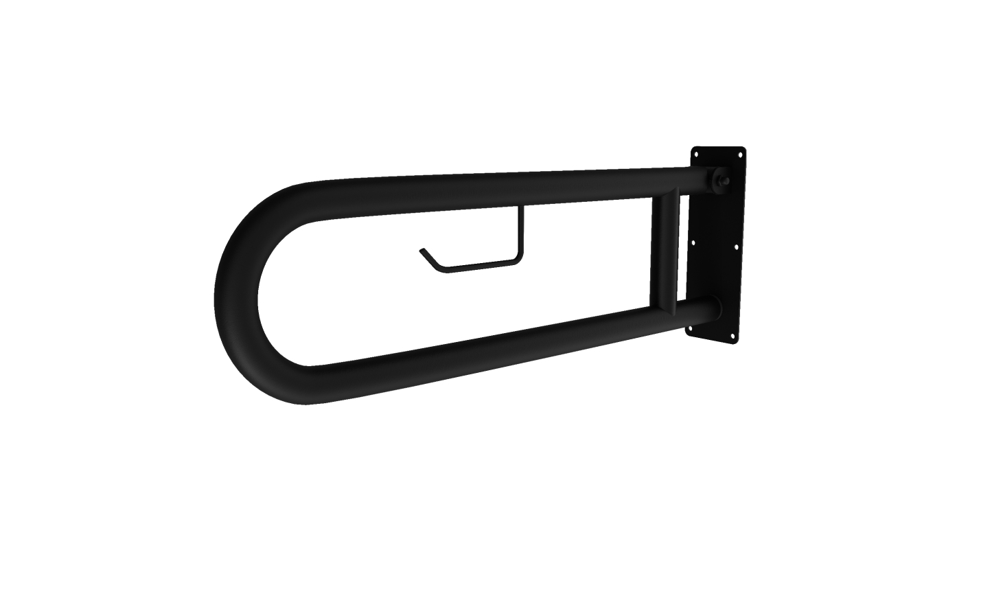 Swing Handicap Grab Bar in Black