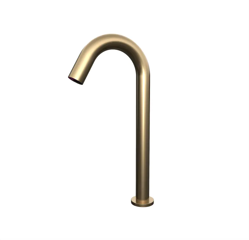 Tall Sensor Tap Matt Champaign Gold