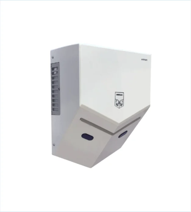 V Jet Hand Dryer in White with HEPA filters 