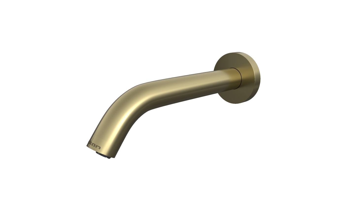 Wall Mount Sensor Tap Matt Champaign Gold