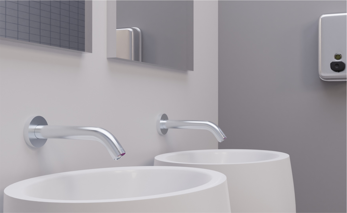 Wall Mount Sensor Tap view 3