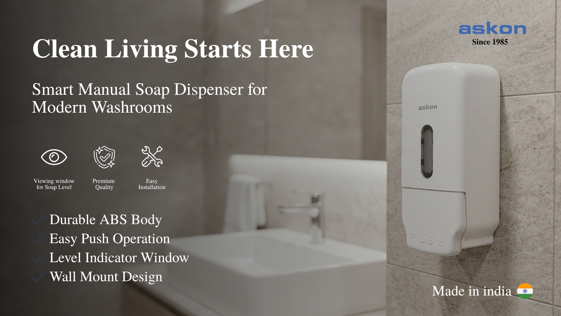 Wall Mount Soap Dispenser view 3