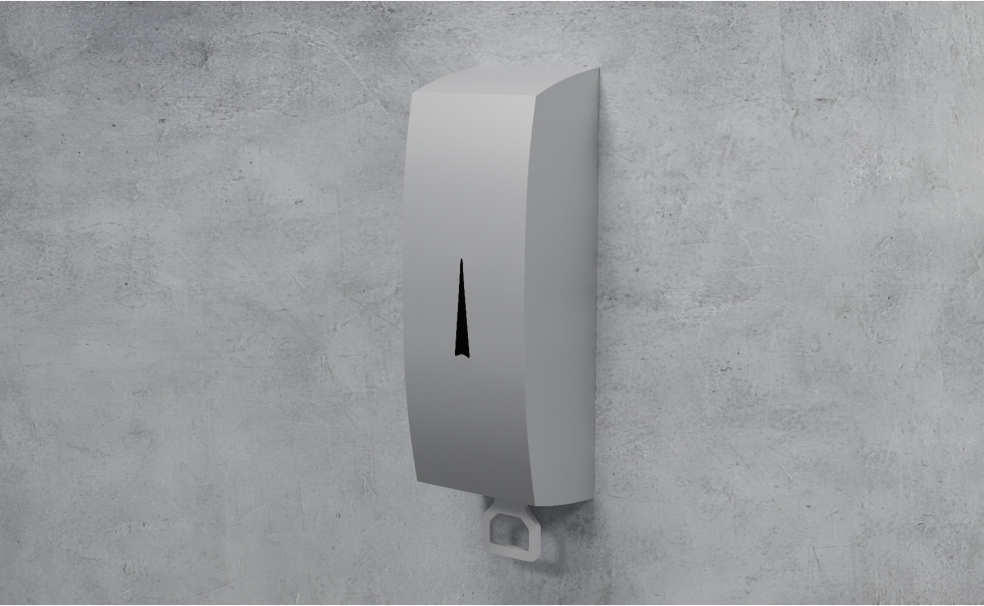 Wall Mount Stainless Steel Soap Dispenser view 2